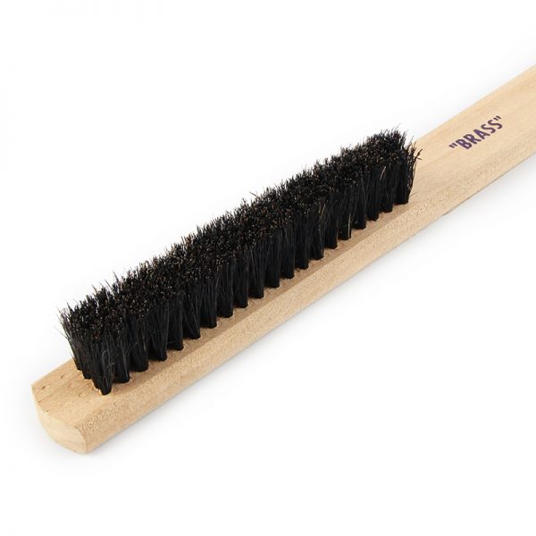 washout brush wood handle black jybs